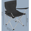 Songmics Camping Chair Set Of 2 Black 84x52x81cm - (GCB01BK)
