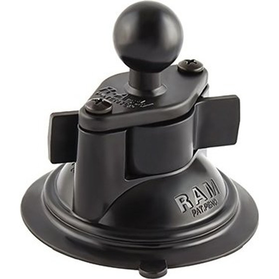 Ram Mounts Ram Mount Suction Cup For windshield/Dashboard Black - (RAM-B-224-1U)