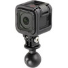Ram Mounts Universal Adapter For Action camera, Black - (RAP-B-202U-GOP1)
