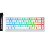 MCHOSE Gaming Mechanical Keyboard Ace 68 - 8K, Ice Rhino Magnetic Switch [Linear] (English US), White - (MC-ACE68-17)