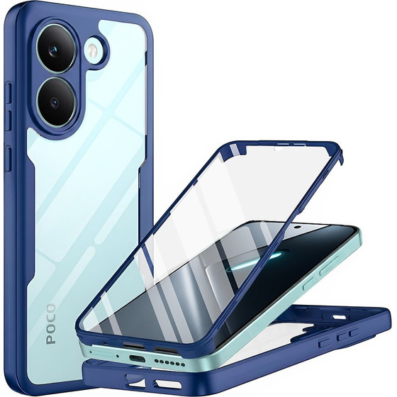 Techsuit - Colorverse 360 Series + Screen Protector - Xiaomi Poco X8 Pro - Blue