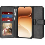 Techsuit - Diary Book - Honor 600 Pro - Black