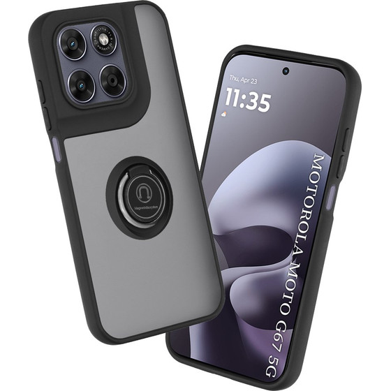 Techsuit - Glinth - Motorola Moto G77 / G67 - Black