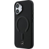 MERCEDES Pu Leather 3D Magsafe Case For Iphone 17 Black - (MEHMP17S25PEMMOK)