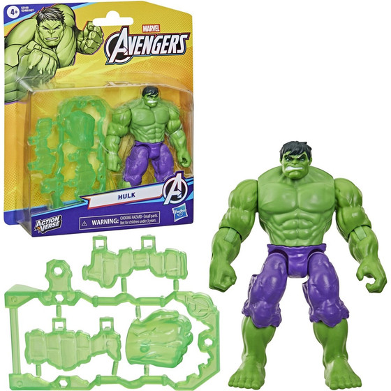 Hasbro Marvel Action Verse: Avengers - Hulk Action Figure (G3100)