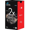 cardo Motorcycle Intercom 2 Channels 800 m Black - (FRC2X103)