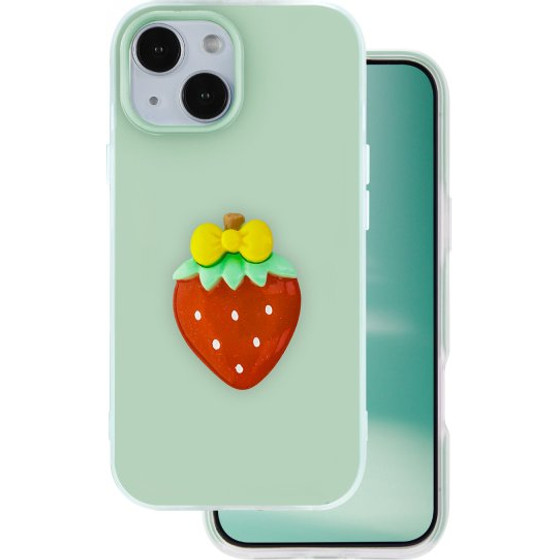 Senso Spd Fruit Iphone 16 Green Backcover - (SSFRIP16G)