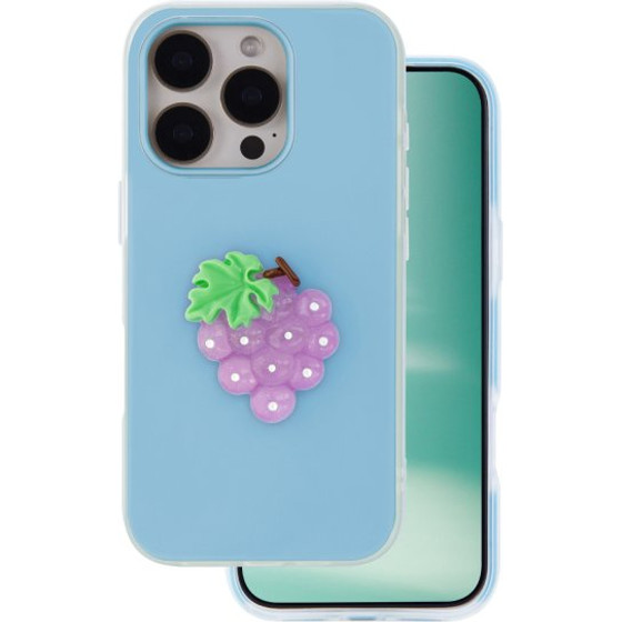Senso Spd Fruit Iphone 16 Pro Blue Backcover - (SSFRIP16PBL)