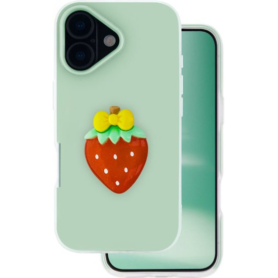Senso Spd Fruit Iphone 17 Green Backcover - (SSFRIP17G)