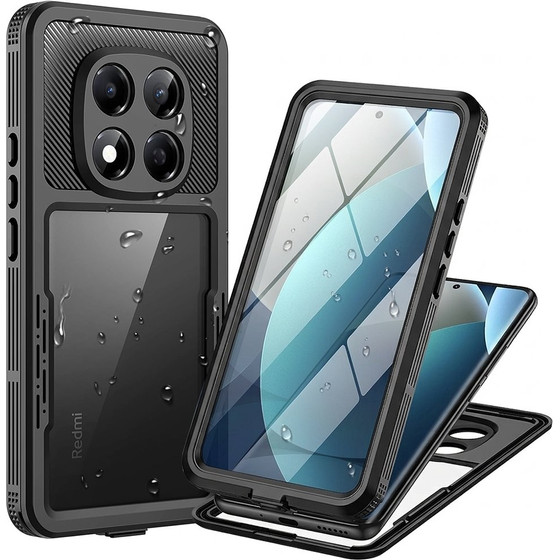 ShellBox - Waterproof IP68 Case - Xiaomi Redmi Note 15 Pro 5G - Black