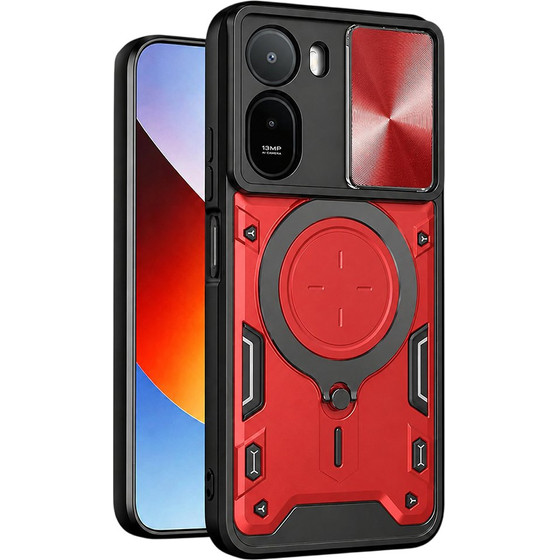 Techsuit - Camguard Pro - Xiaomi Redmi A7 Pro 4G - Red