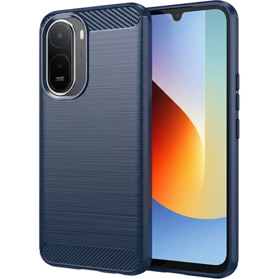 Techsuit - Carbon Silicone - Xiaomi Redmi A7 Pro 4G - Blue