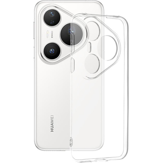 Techsuit - Clear Silicone - Huawei Pura 80 Pro - Transparent