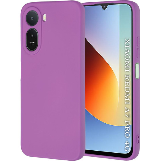Techsuit - Softflex - Xiaomi Redmi A7 Pro 4G - Purple