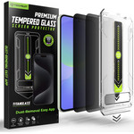 Techsuit - [Fingerprint Unlock Compatible] Titanglass Crystalhd (2 pack) - Samsung Galaxy A36 5G / A37 5G - Privacy