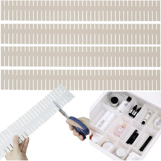 Ruhhy Drawer organizer-Separator 4 Pcs - (19098-0)