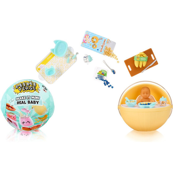 MGA Miniverse: Make It Mini Series Baby - Real Baby Baby Food (571261)
