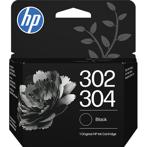 HP 302_304 Black Original Ink Cartridge 120 Pgs - (B7RT7AE)