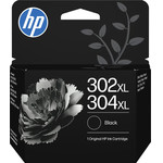 HP 302XL_304XL Black Original Ink Crtg - (B7RT9AE)