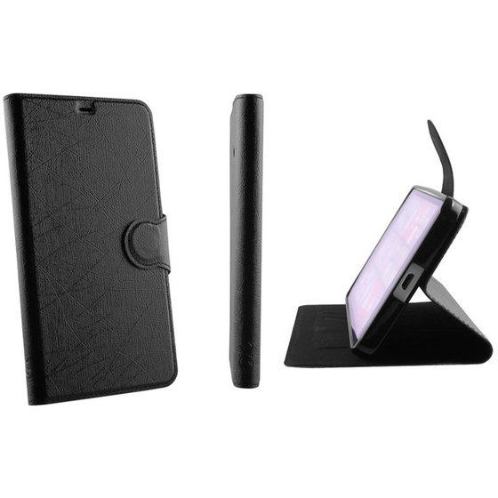 ���� SAMSUNG J500 GALAXY J5 LINE LEATHER-TPU BOOK STAND BLACK VL