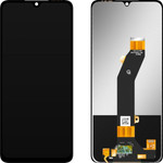 MP Lcd Display Module For Zte Blade V70 Max, w/o Frame, Aftermarket, Black