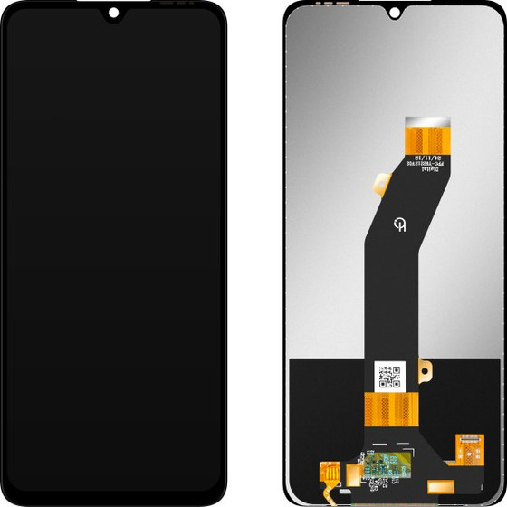 MP Lcd Display Module For Zte Blade V70 Max, w/o Frame, Aftermarket, Black