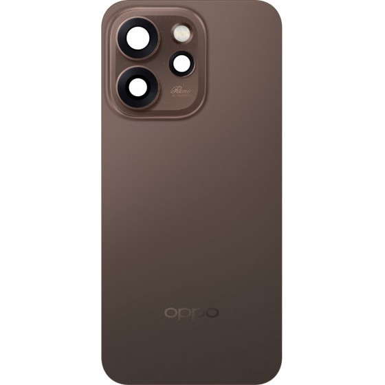 OPPO Battery Cover For Reno15 Pro Mini / Reno15 Pro, Dusk Brown (Cocoa Brown) - (621033000912)