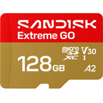 Sandisk Microsdxc Memory Card Extreme Go Android A2, 128Gb, Class 10 / UHS-1 U1 - (SDSQXGN-128G-GN6MN)