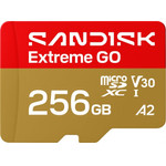 Sandisk Microsdxc Memory Card Extreme Go Android A2, 256Gb, Class 10 / UHS-1 U1 - (SDSQXGN-256G-GN6MN)