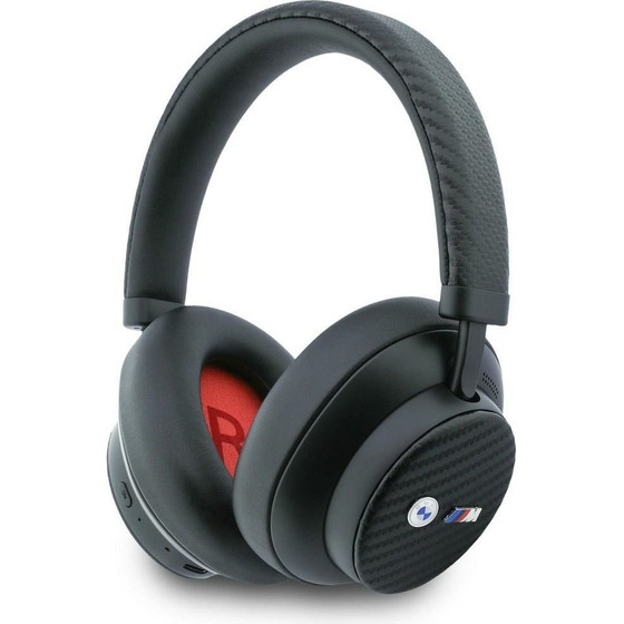 BMW Wireless Headphones Enc Carbon Metal Logo 001178 black