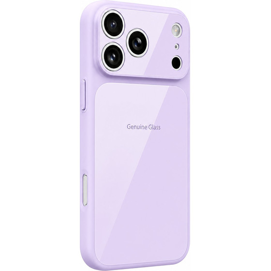 Case GENUINE-Glass Magsafe Apple Iphone 16 Pro Max /purple/ OEM