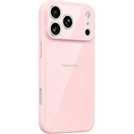 Case GENUINE-Glass Magsafe Apple Iphone 17 Air /Light pink/ OEM