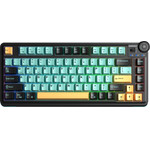 Aula Wireless Gaming Mechanical Keyboard AU75 - Bloomfield Switch [Linear] (English US), Turmeric Yellow - (AU75-BS-YELLOW)