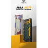Aula Wireless Gaming Mechanical Keyboard AU75 - Bloomfield Switch [Linear] (English US), Turmeric Yellow - (AU75-BS-YELLOW)
