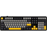 Aula Wireless Gaming Mechanical Keyboard F108 - Volcanic Switch [Linear] (English US), Black, Gray - (F108-VS-GR-OR)