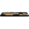 Aula Wireless Gaming Mechanical Keyboard F108 - Volcanic Switch [Linear] (English US), Black, Gray - (F108-VS-GR-OR)