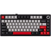 Aula Wireless Gaming Mechanical Keyboard F75 Max - Reaper Switch [Linear] (English US), Black, Red - (F75MAX-RS-BR)