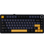 Aula Wireless Gaming Mechanical Keyboard F75 Thunder Black - Reaper Switch [Linear] (English US) - (F75-THUNDER-RS-BK)
