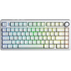 Aula Wireless Gaming Mechanical Keyboard F75HE - Black King Magnetic Switch [Linear] (English US), White - (F75HE-BKS-WH)