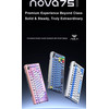 Aula Wireless Gaming Mechanical Keyboard Nova 75 - Star Vector Switch [Linear] (English US), White - (NOVA75-SV-WH-GR)