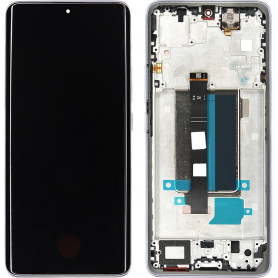 Xiaomi Lcd Redmi Note 13 PRO+ 5G Violet Service Pack W Frame Original - (LCDXIARN13P+SV)