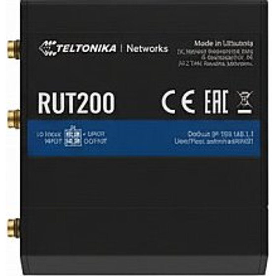 Teltonika RUT200 Industrial Lte Wifi Router - (RUT200040000)
