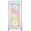 Corsair Case 4000D Frame Lcd Argb (Mid-Tower, TG, White) - Pn CC- 9011327-Ww - (CC-9011327-WW)