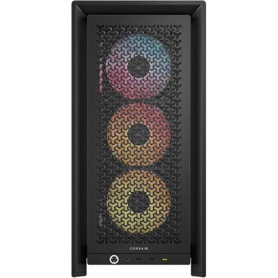 Corsair Case 4000D Frame Lcd Argb (Mid-Tower, TG, Black) - Pn CC- 9011326-Ww - (CC-9011326-WW)