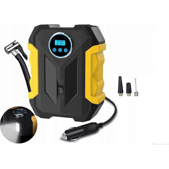 EXTRALINK Car Compressor 100W 150PSi Lcd Flashlight Accessories - (EX.99694)