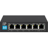 EXTRALINK Krios Poe Switch, 4x Gigabit PoE/PoE+, 2x RJ45 Gigabit Uplink, 60W - (EX.14305)