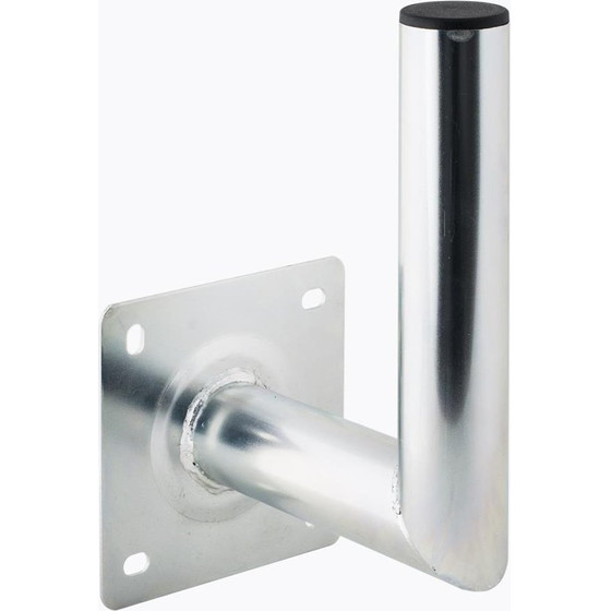 EXTRALINK L200 Wall Mount Bracket, 50mm Diameter, 200mm, Steel, Galvanized - (EX.6747)