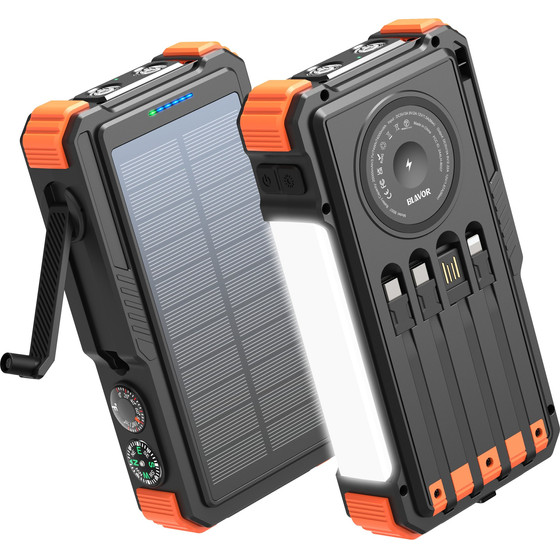 EXTRALINK Solar Powerbank 20000MAh 20W Dynamo Induction Flashlight Lamp - (EX.96914)