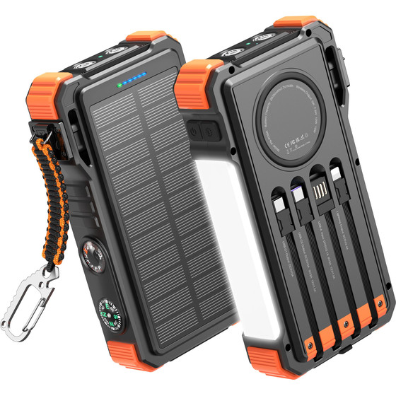 EXTRALINK Solar Powerbank 20000MAh 45W Induction Flashlight - (EX.96921)