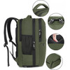 EXTRALINK Black Forest Backpack Cable Subdirective 50X20X33 Cm - KM04 Green - (EX.95771)